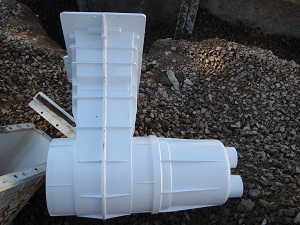 pool skimmer leak