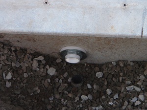 pool wall return